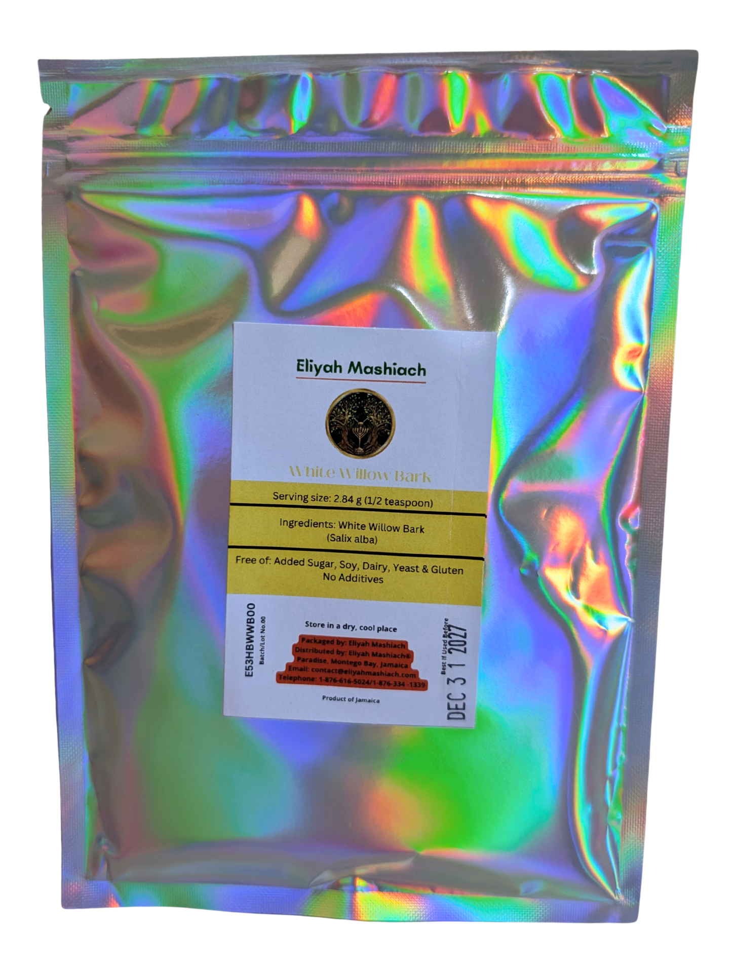 Eliyah Mashiach White Willow Bark Powder