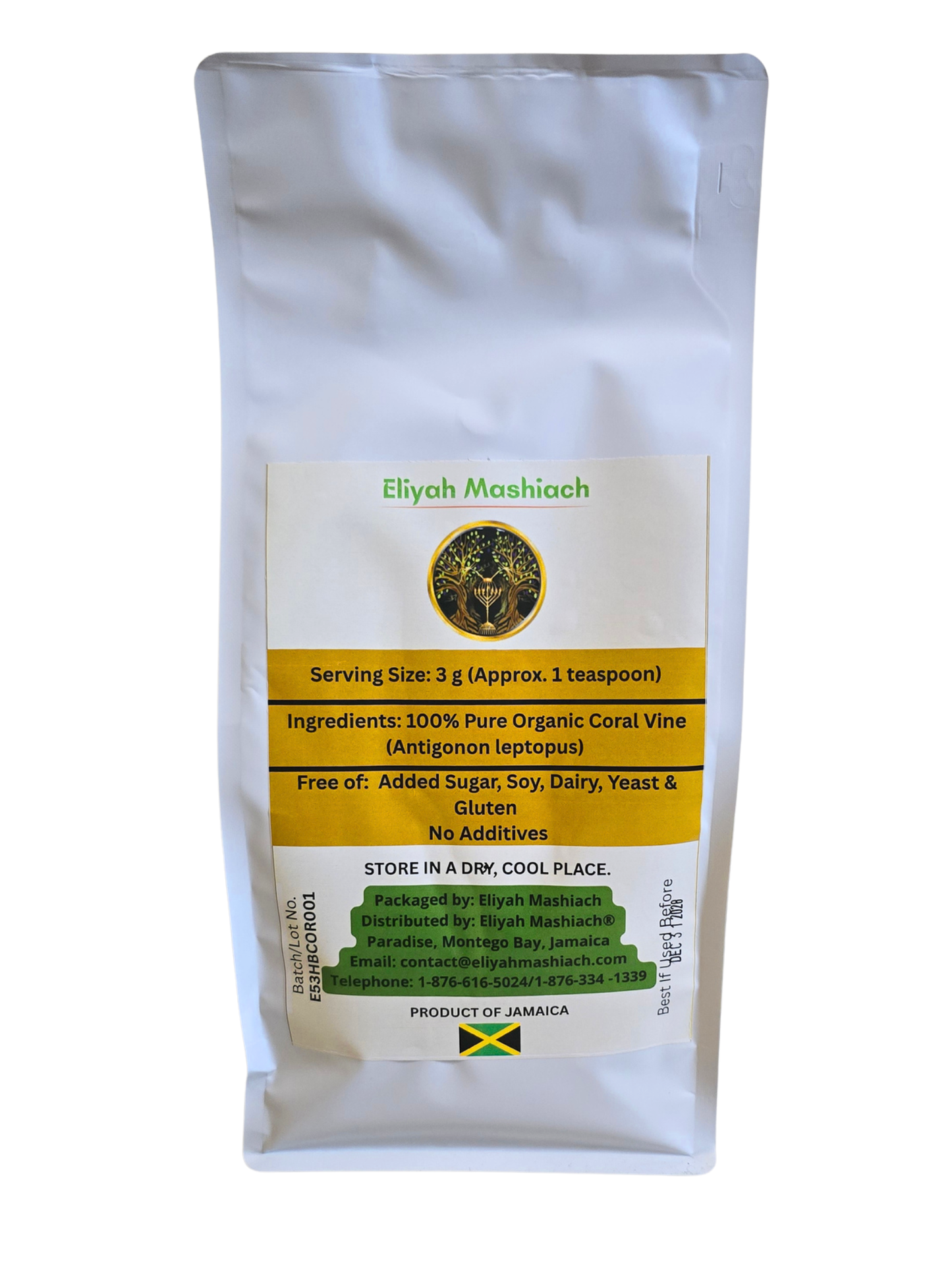 Eliyah Mashiach Organic Coral Vine Powder (2 lbs.)